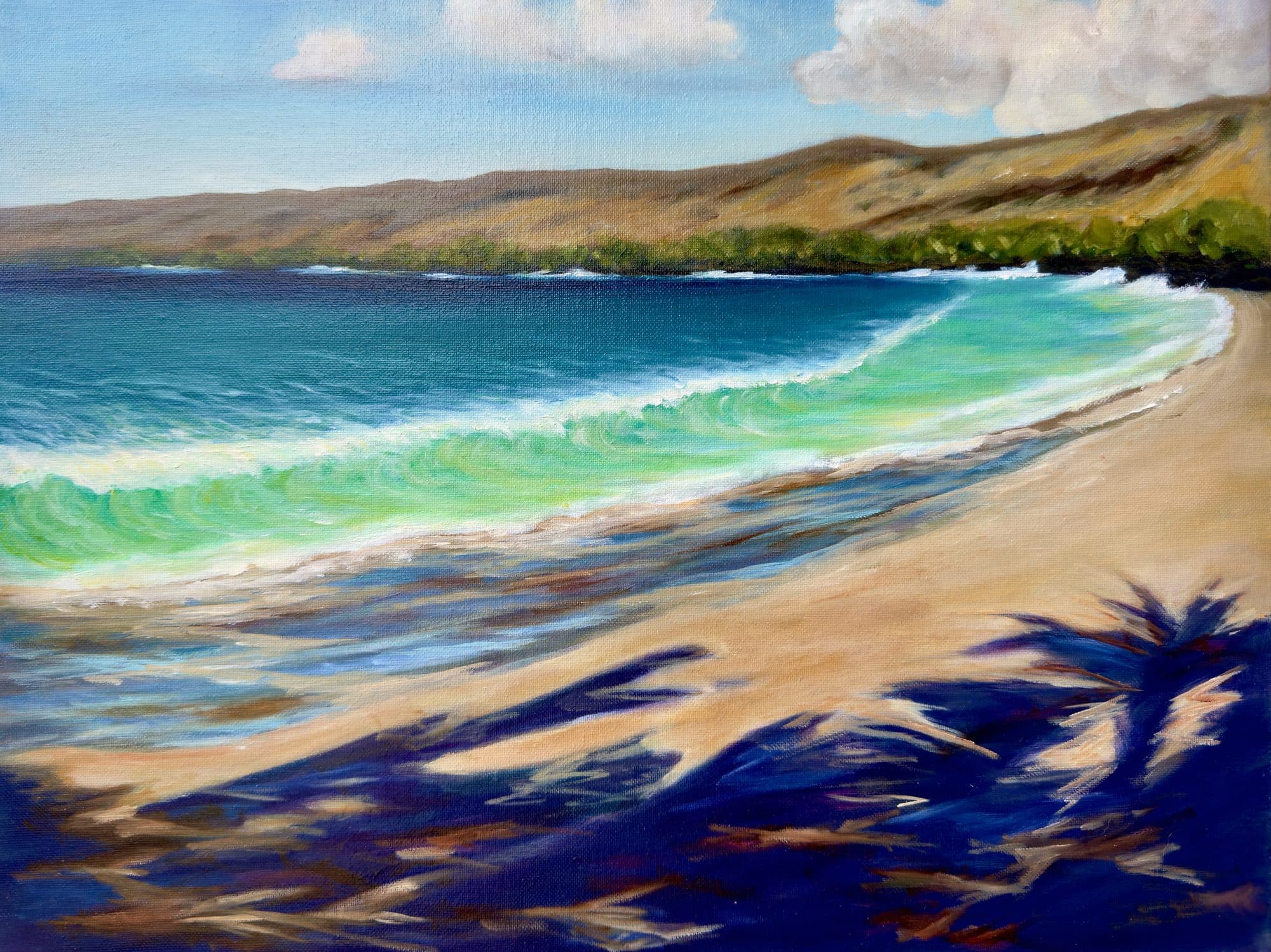 Mau'umae Beach
