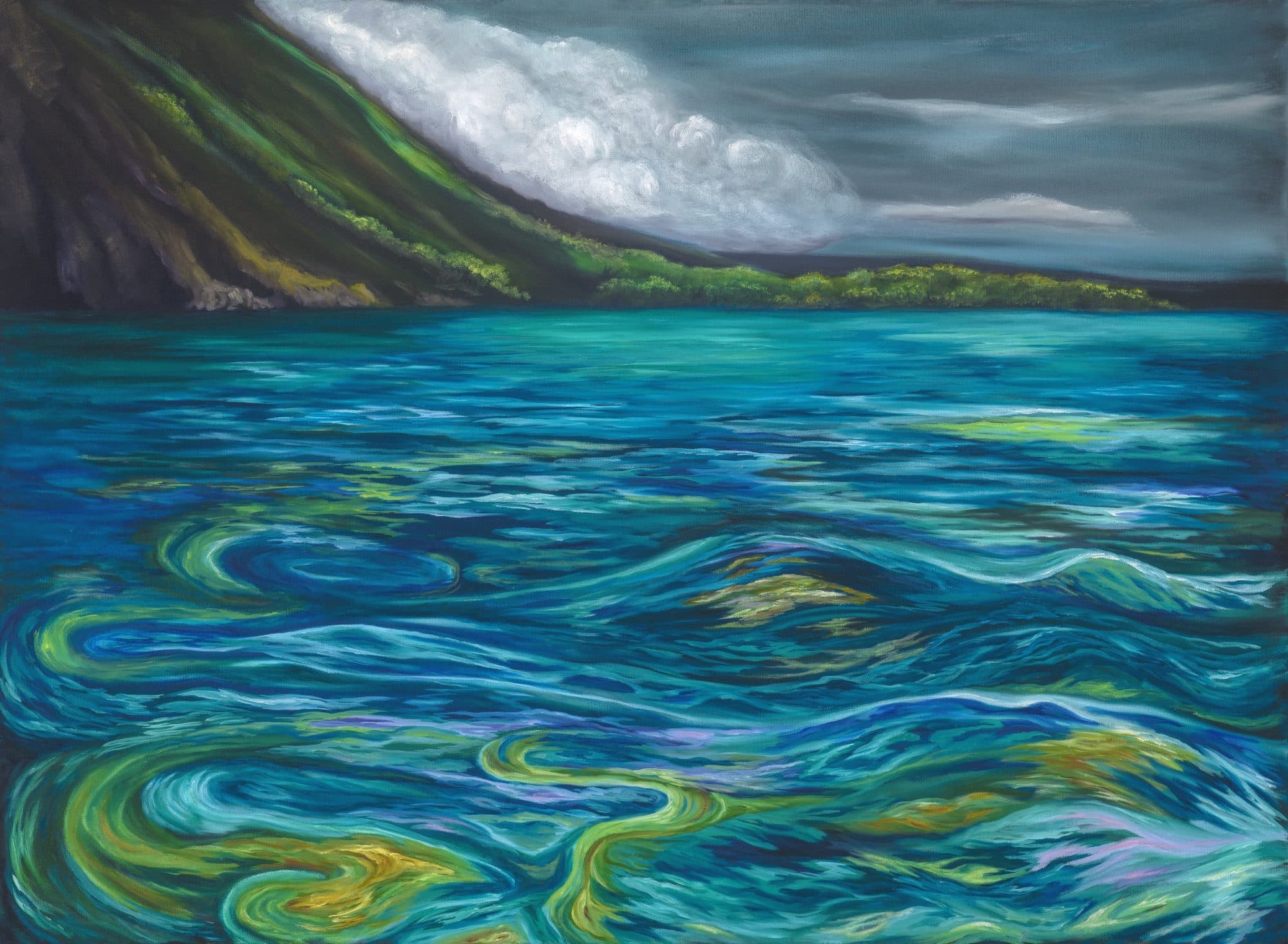 Kealakekua Bay — original painting by Deona Garcia